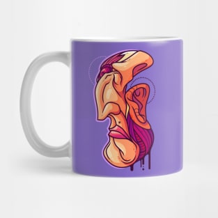 Misshapen Visage Mug